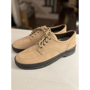 Easy Spirit Womens Shoes Lace Up Anti-Gravity Sand Tan Sz 8 Comfort Walking